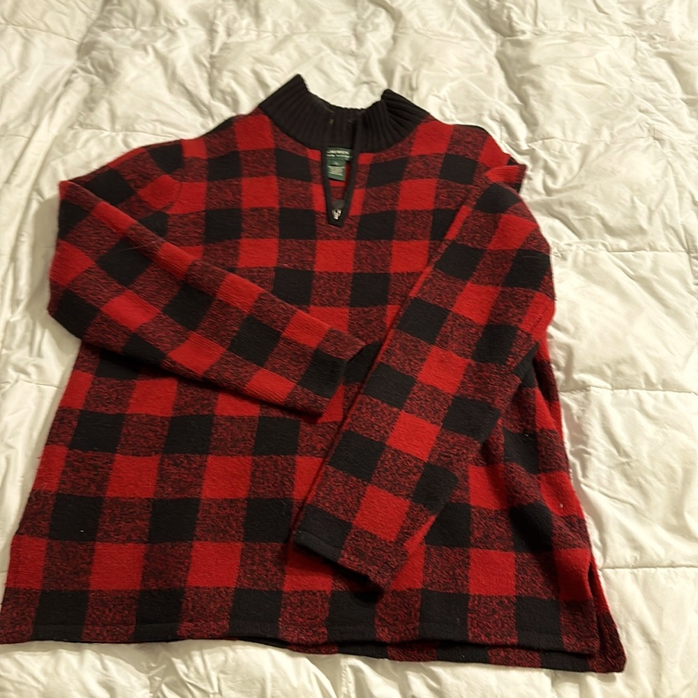 Lauren Ralph Lauren black and red (blue red) sweater